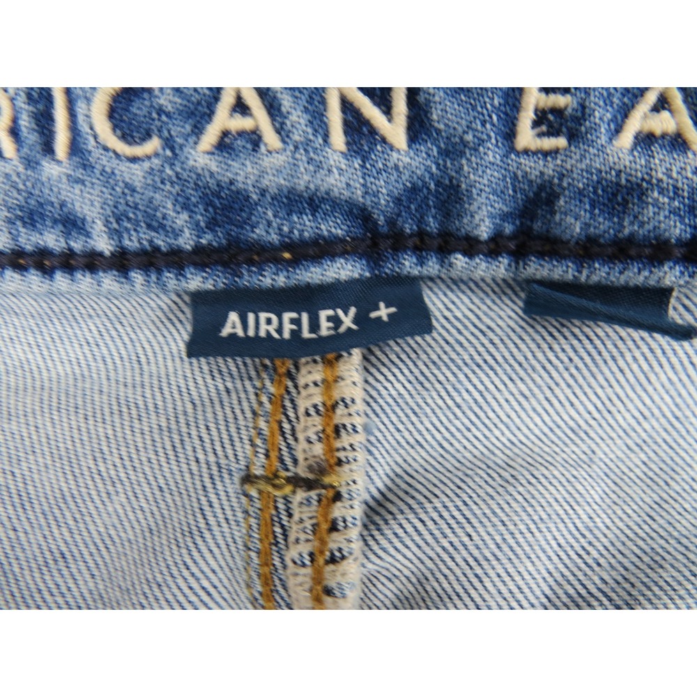 American Eagle Airflex+ Bootcut Jeans Mens 40x30 Blue Medium Wash Stretch Denim - Picture 8 of 9